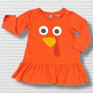 Planet Cotton 12 Month Orange Turkey Tunic